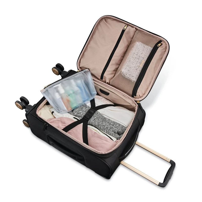 Bagaglio A Mano Samsonite Mobile Solution Carry-On Expandable Spinner Nere | JQFEIO054