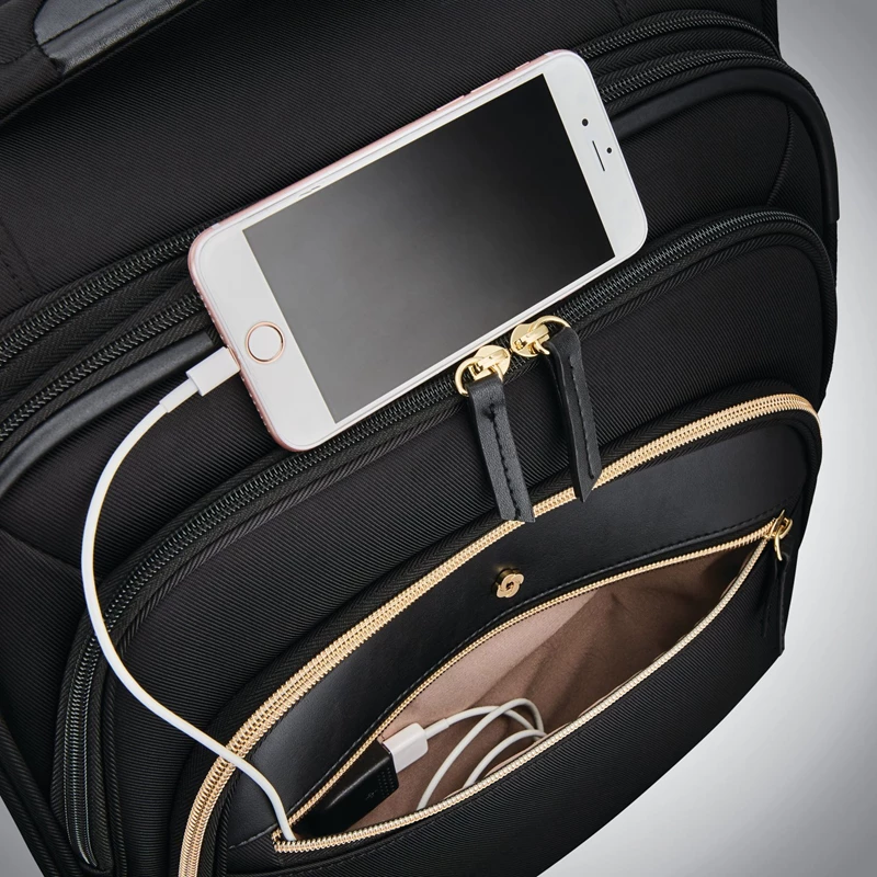 Bagaglio A Mano Samsonite Mobile Solution Carry-On Expandable Spinner Nere | JQFEIO054