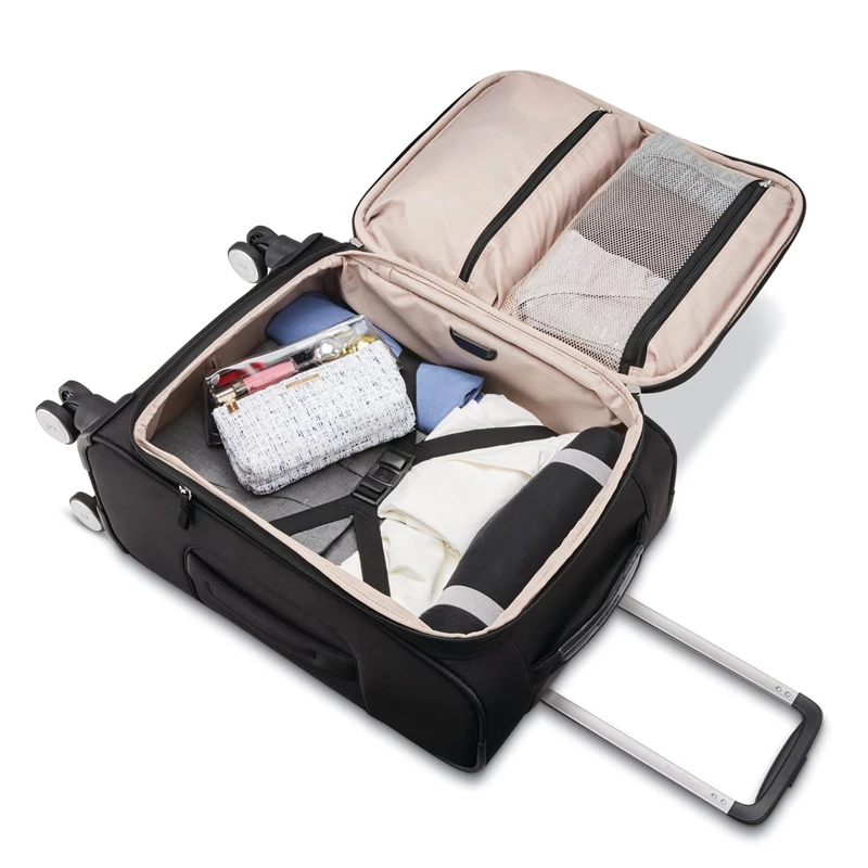 Bagaglio A Mano Samsonite Mobile Solution Everyday Carry-On Spinner Nere | XKJEUD841