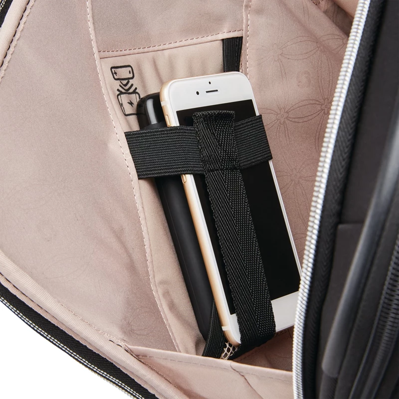Bagaglio A Mano Samsonite Mobile Solution Everyday Carry-On Spinner Nere | XKJEUD841