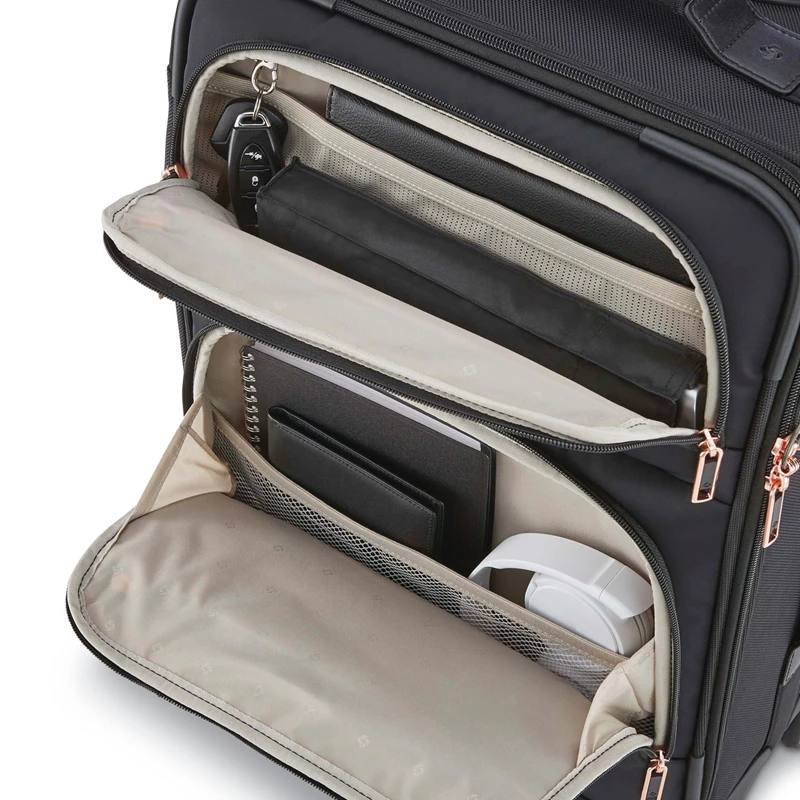 Bagaglio A Mano Samsonite NuRoad Ladies Carry-On Spinner Oro | XKGLPJ657