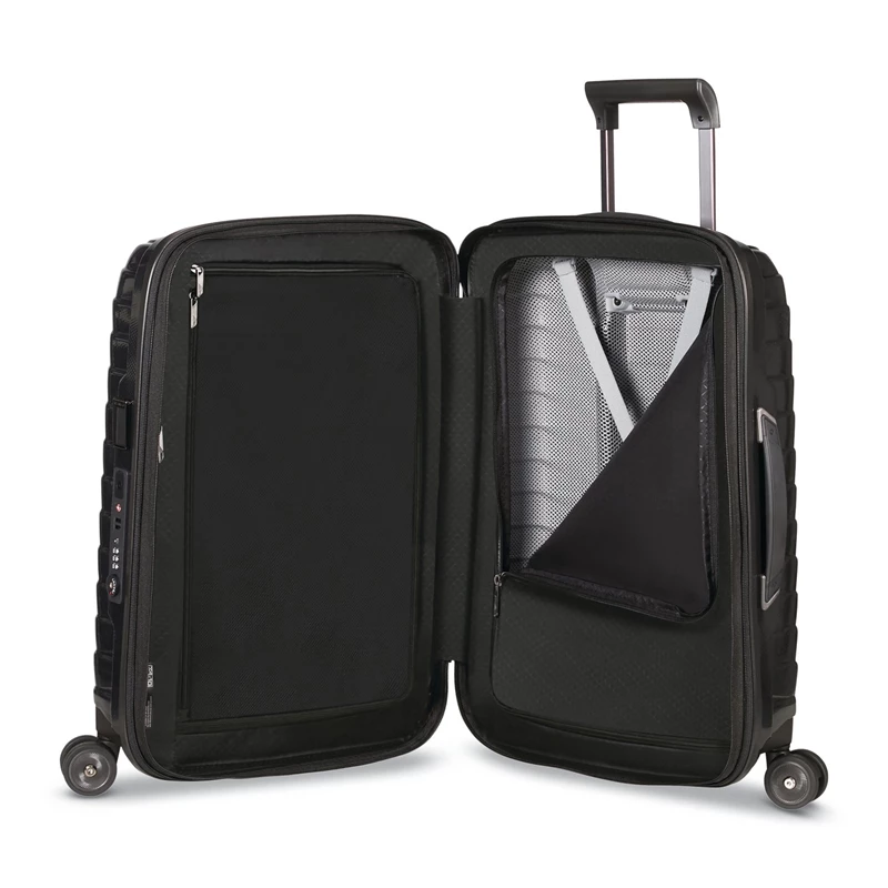 Bagaglio A Mano Samsonite Proxis 22 x 14 x 9 Carry-On Spinner Nere | VOQPKZ536