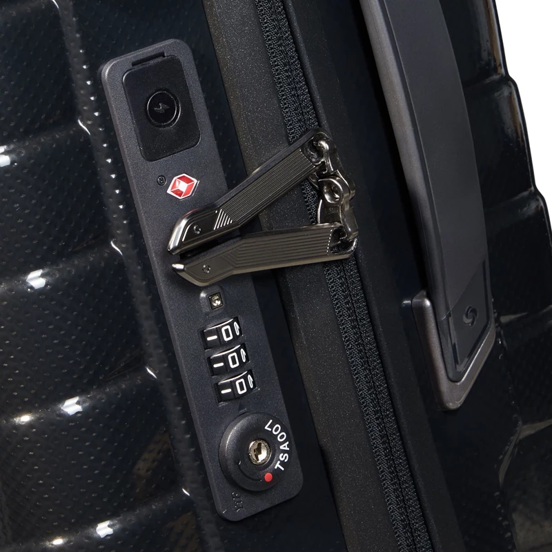Bagaglio A Mano Samsonite Proxis 22 x 14 x 9 Carry-On Spinner Nere | VOQPKZ536