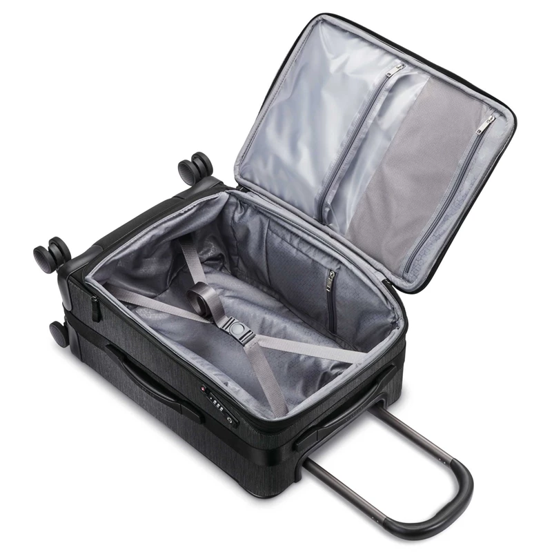 Bagaglio A Mano Samsonite SXK Carry-On Expandable Spinner Black/Silver | QETUSR649