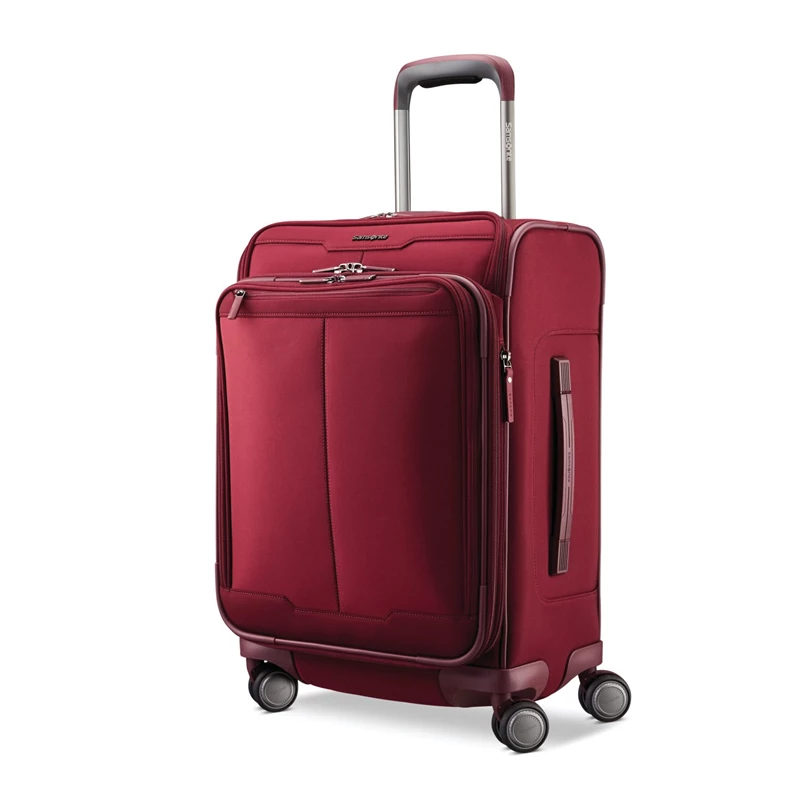 Bagaglio A Mano Samsonite Silhouette 17 Carry-On Spinner Merlot | MGTNAW312
