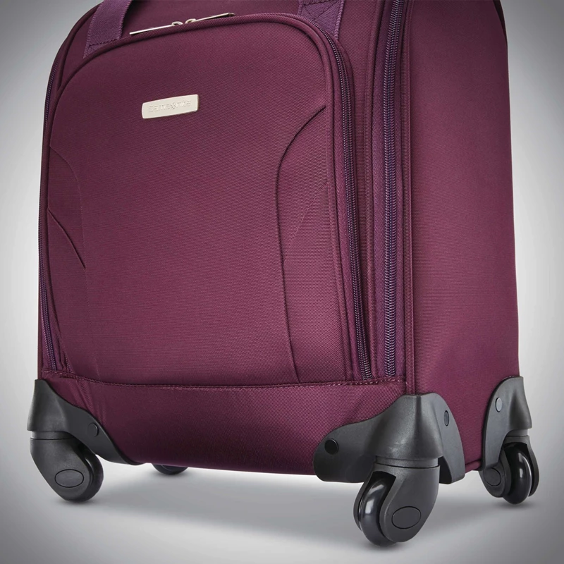 Bagaglio A Mano Samsonite Spinner Underseater with USB Port Viola | VRHQOZ421