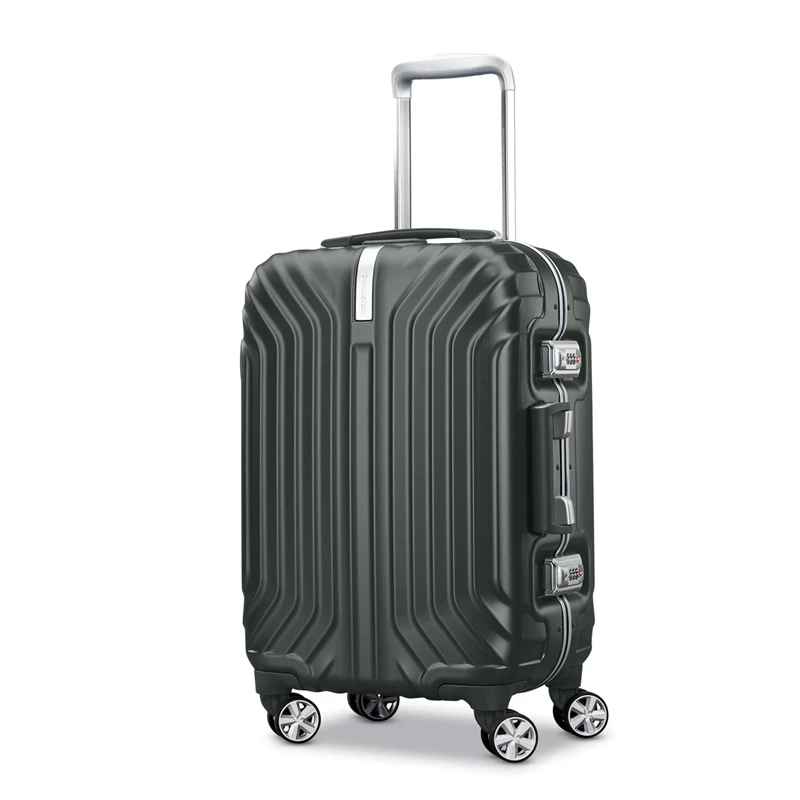 Bagaglio A Mano Samsonite Tru-Frame Carry-On Spinner Verde Oliva Verdi | BGFEMD874