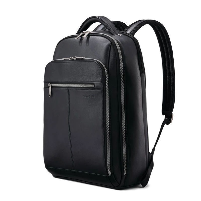 Borse Da Lavoro Samsonite Classiche Pelle Backpack Nere | JUBGIL745