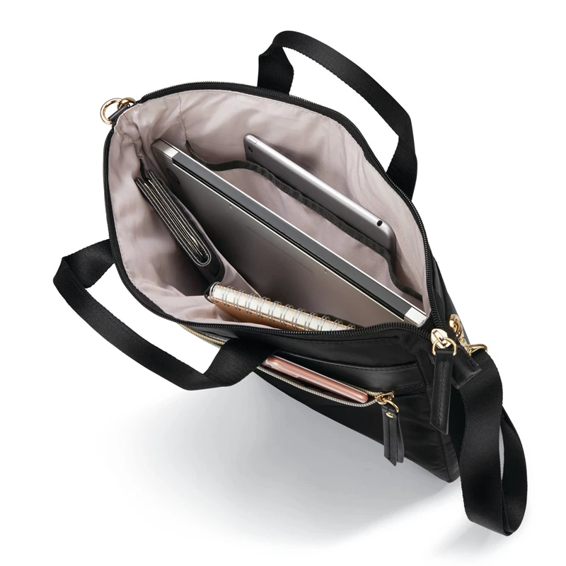 Borse Da Lavoro Samsonite Mobile Solution Convertible Slim Brief Nere | HVOYDK367
