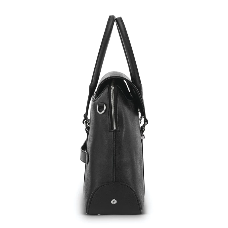 Borse Da Lavoro Samsonite Women's Executive Pelle Convertible Brief Nere | YXHWLO092