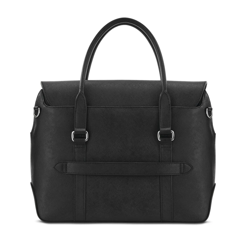 Borse Da Lavoro Samsonite Women's Executive Pelle Convertible Brief Nere | YXHWLO092