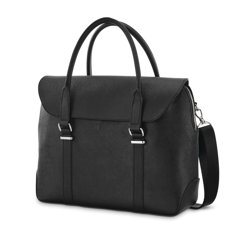 Borse Da Lavoro Samsonite Women\'s Executive Pelle Convertible Brief Nere | YXHWLO092