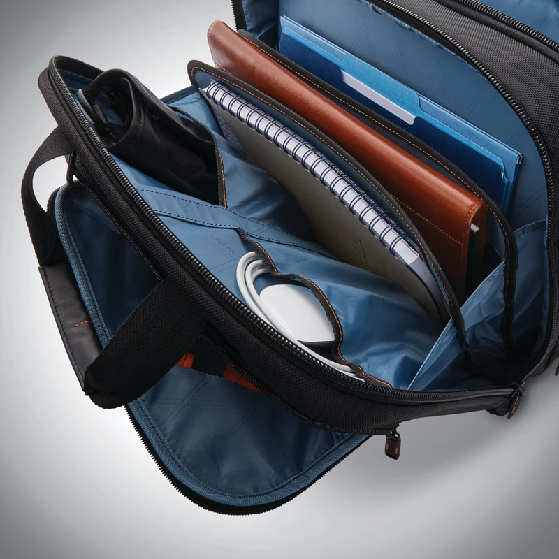 Borse Per Laptop & Valigette Samsonite Samsonite Pro Double Compartment Brief Nere | HLZPGN063
