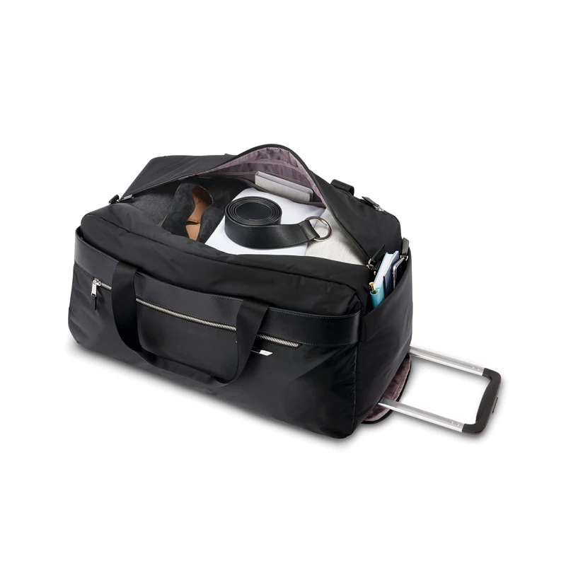 Borsoni Con Ruote Samsonite Just Right Nere | RKWCUA083