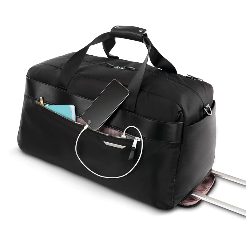 Borsoni Con Ruote Samsonite Just Right Nere | RKWCUA083