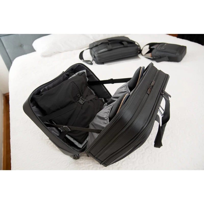 Cartelle Con Ruote Samsonite Classiche Business 2.0 Wheeled Business Case Nere | UDKVLZ093