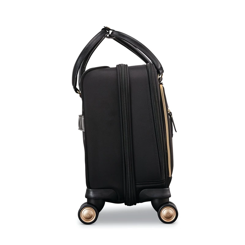 Cartelle Con Ruote Samsonite Mobile Solution Spinner Mobile Office Nere | ABIQZH109