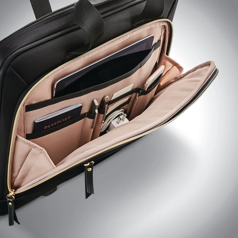 Cartelle Con Ruote Samsonite Mobile Solution Upright Wheeled Mobile Office Nere | LRCQVM812