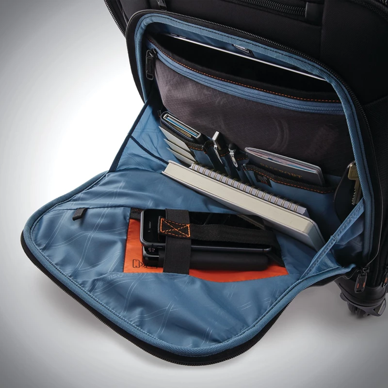 Cartelle Con Ruote Samsonite Samsonite Pro Vertical Spinner Mobile Office Nere | RUGYLC175