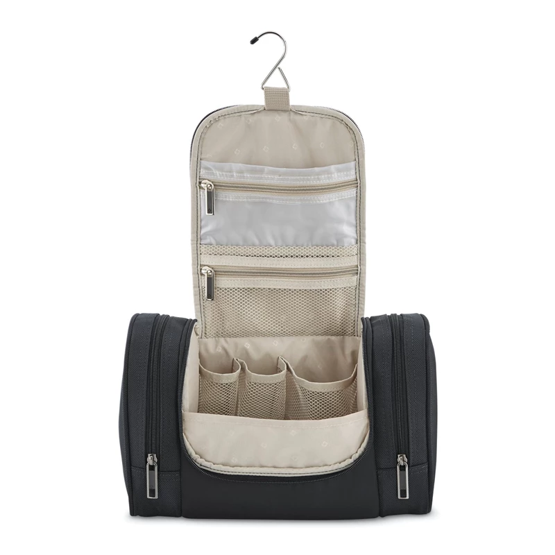 Kit Da Toilette & Cosmetici Samsonite NuRoad Hanging Travel Kit Black/Gunmetal | KDSNVE235