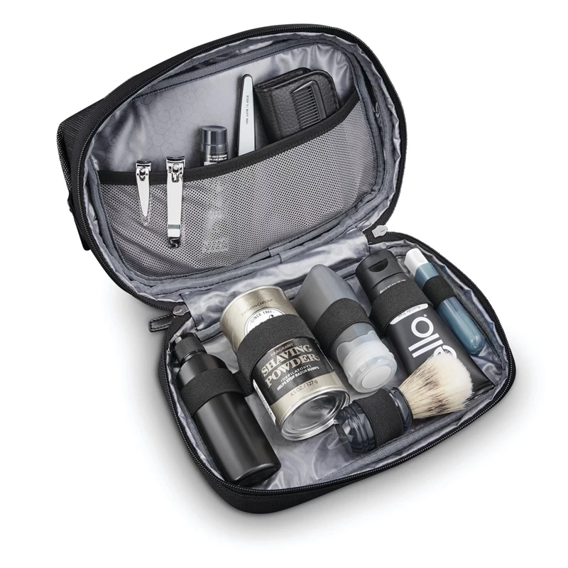 Kit Da Toilette & Cosmetici Samsonite SXK Toiletry Kit Black/Silver | QXUPCM054
