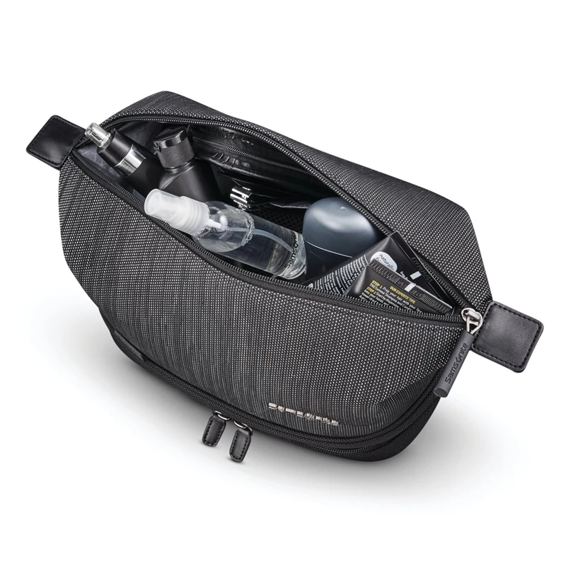 Kit Da Toilette & Cosmetici Samsonite SXK Toiletry Kit Black/Silver | QXUPCM054