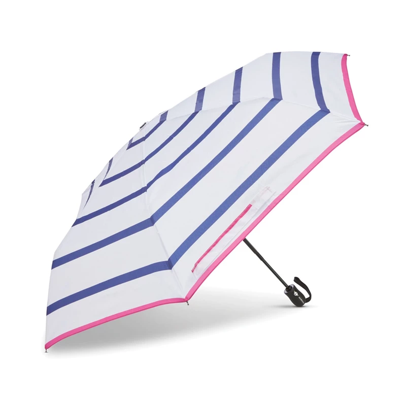 Ombrelli Samsonite Compact Auto Open/Close Umbrella Strisce | KUIOXR457