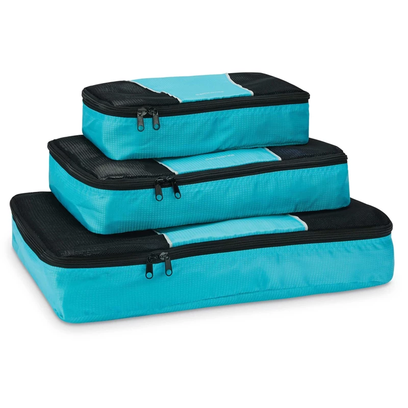 Organizzazione Dell'imballaggio Samsonite 3 Piece Packing Cube Set Blu | ARXIDT072