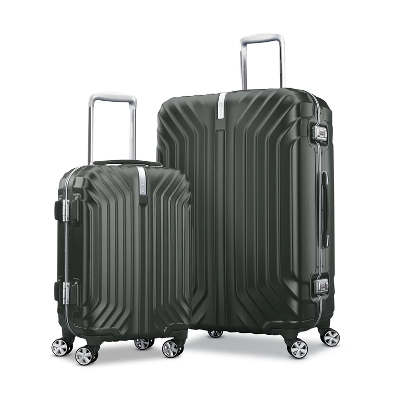 Set Di Valigie Samsonite Tru-Frame 2 Piece Set Verde Oliva Verdi | PYZCVB251