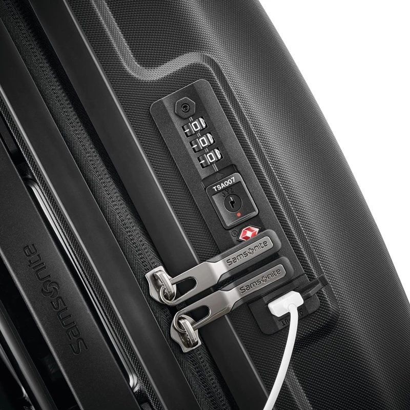 Spinner Valigie Samsonite Outline Pro 22 x 14 x 9 Carry-On Spinner Nere | WILOJE187