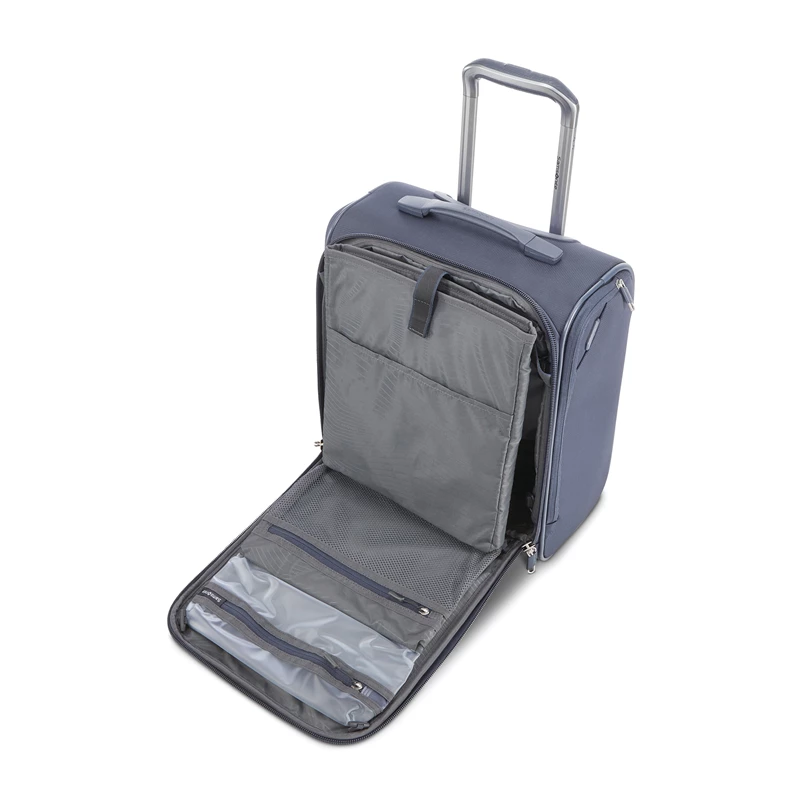 Underseat Valigie Samsonite Ascentra Wheeled Underseater Bianche Bianche Beige | TNSVLE018