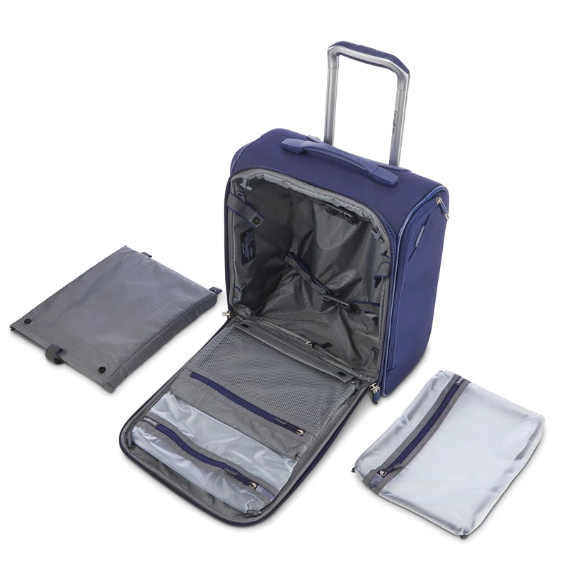 Underseat Valigie Samsonite Ascentra Wheeled Underseater Beige Chiaro Grigie | ZDRFTM605