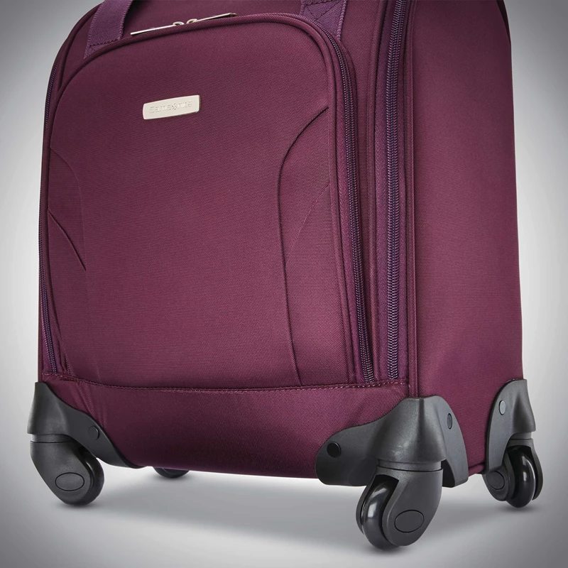 Underseat Valigie Samsonite Spinner Underseater with USB Port Beige Chiaro Grigie | YRMSID350