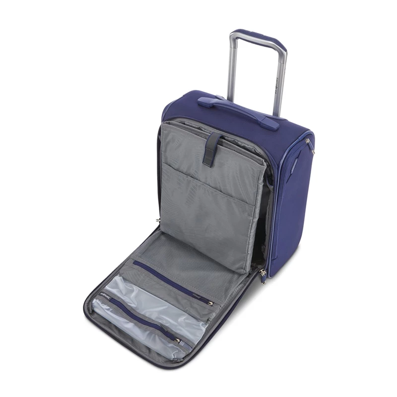 Valigie Morbide Samsonite Ascentra Wheeled Underseater Blu | FYAIWH975