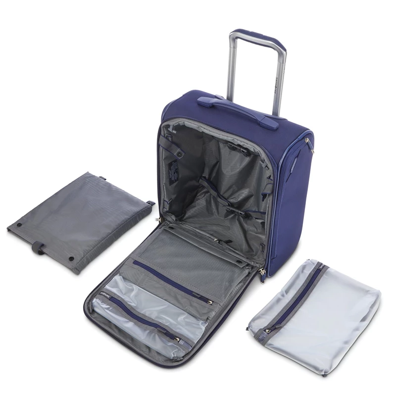 Valigie Morbide Samsonite Ascentra Wheeled Underseater Blu | FYAIWH975