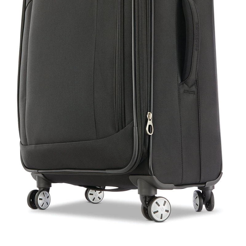 Valigie Morbide Samsonite Atrium Medium Spinner Nere | WAOBSM315