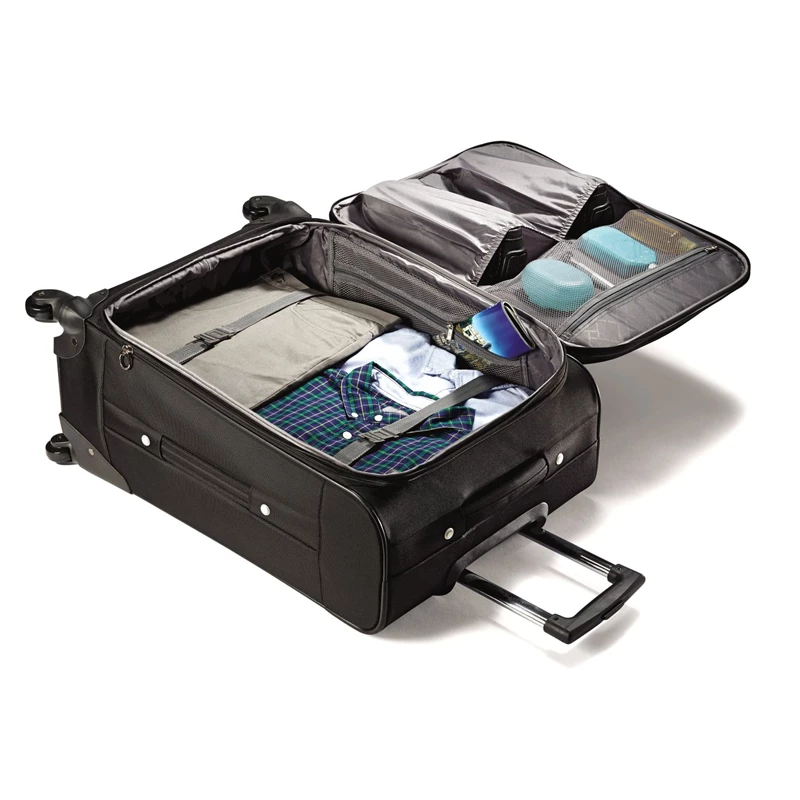 Valigie Morbide Samsonite Bartlett Medium Spinner Nere | FRBISG374