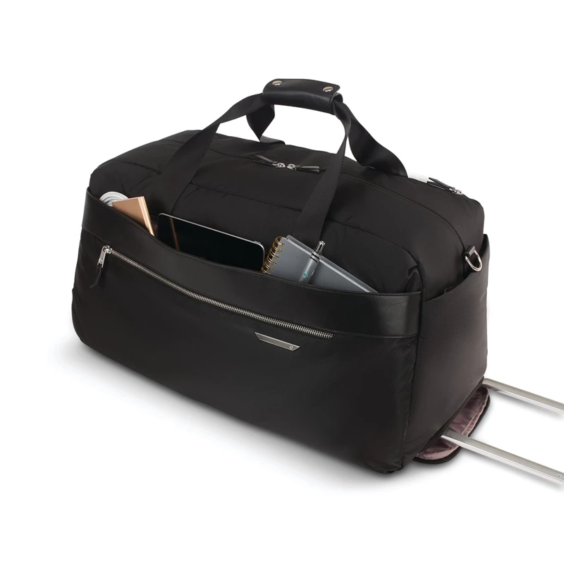 Valigie Morbide Samsonite Just Right Weekend Wheeled Duffel Nere | CJNHIF126