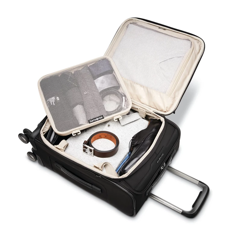 Valigie Morbide Samsonite Silhouette 17 Carry-On Spinner Nere | BUWSVR963