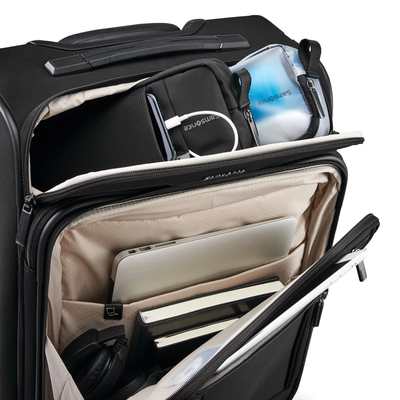 Valigie Morbide Samsonite Silhouette 17 Carry-On Spinner Nere | BUWSVR963