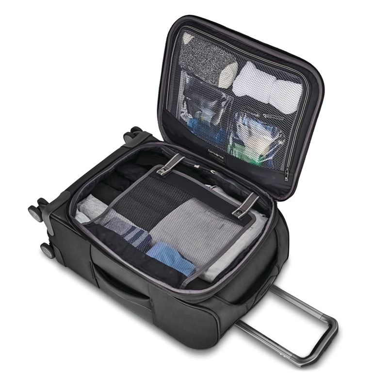 Valigie Morbide Samsonite Theorym Carry-On Spinner Nere | TDMCRX052
