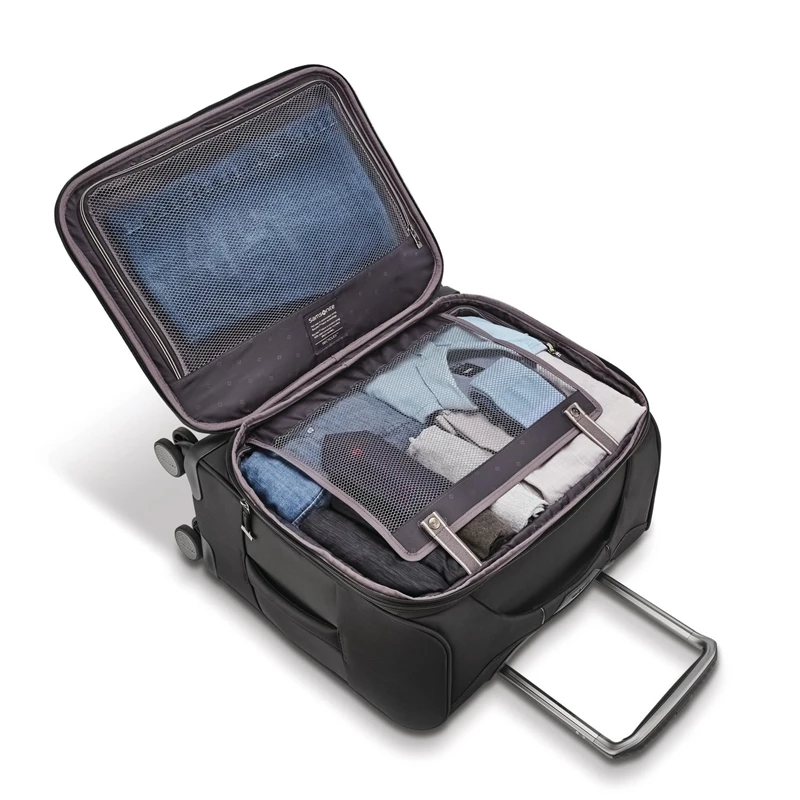 Valigie Morbide Samsonite Theorym Medium Glider Nere | AMBVWT810