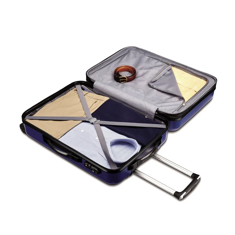 Valigie Rigide Samsonite Carbon 2 2 Piece Set Blu Marino | SIBEVQ705