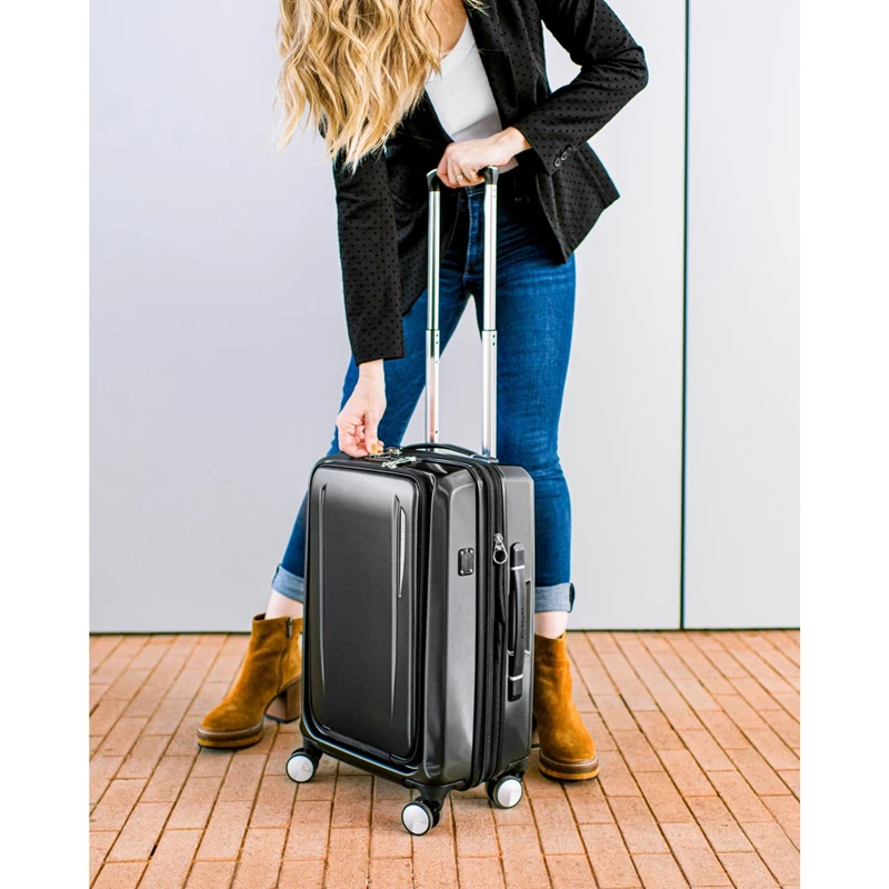 Valigie Rigide Samsonite Just Right Carry-On Spinner Graphite | BDYWFM901