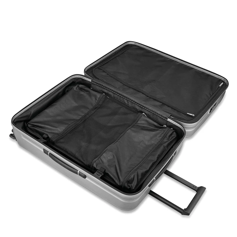 Valigie Rigide Samsonite Novaire Extra Large Spinner Argento | YTGXQS726