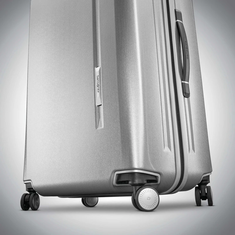 Valigie Rigide Samsonite Novaire Extra Large Spinner Argento | YTGXQS726