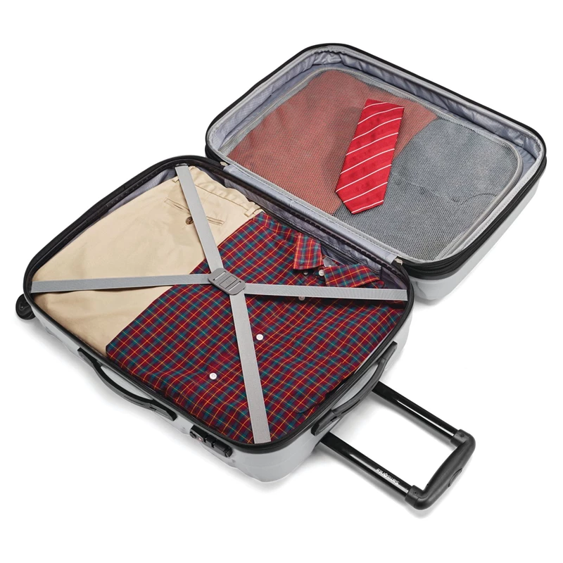 Valigie Rigide Samsonite Omni PC Medium Spinner Argento | MICLEW716