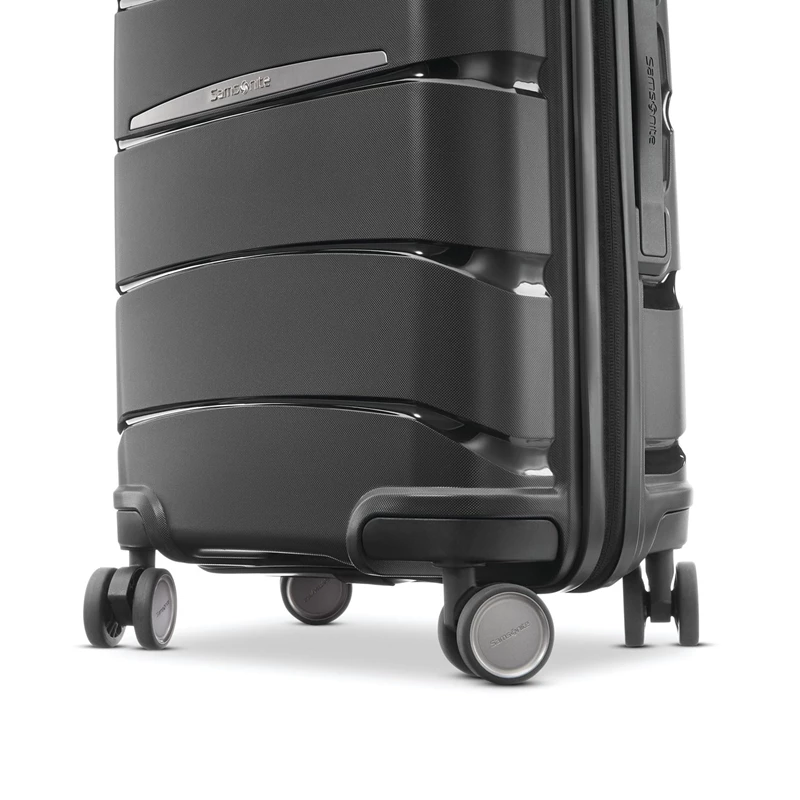 Valigie Rigide Samsonite Outline Pro 22 x 14 x 9 Carry-On Spinner Nere | WQDUJB514