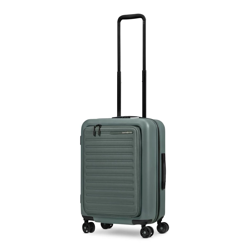 Valigie Rigide Samsonite StackIt™ Easy Access Carry-On Spinner Forest | WXRGFK824
