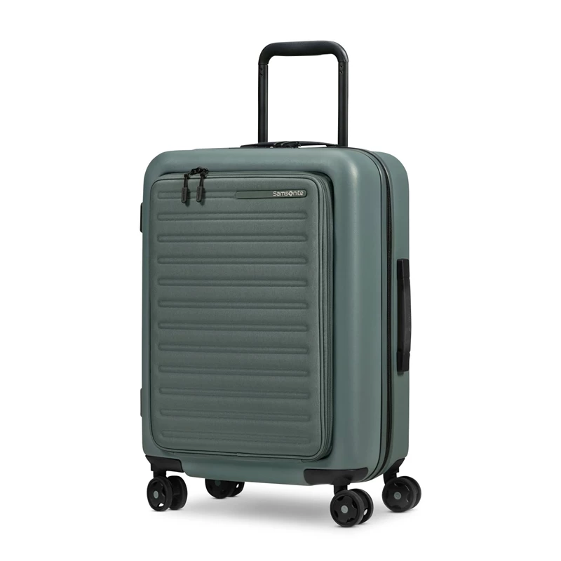 Valigie Rigide Samsonite StackIt™ Easy Access Carry-On Spinner Forest | WXRGFK824